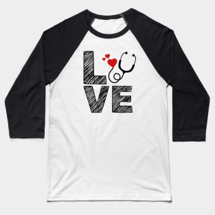 Love nurse, Registered Nurse Baseball T-Shirt